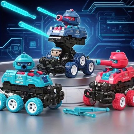 Tanque de juguete transformable